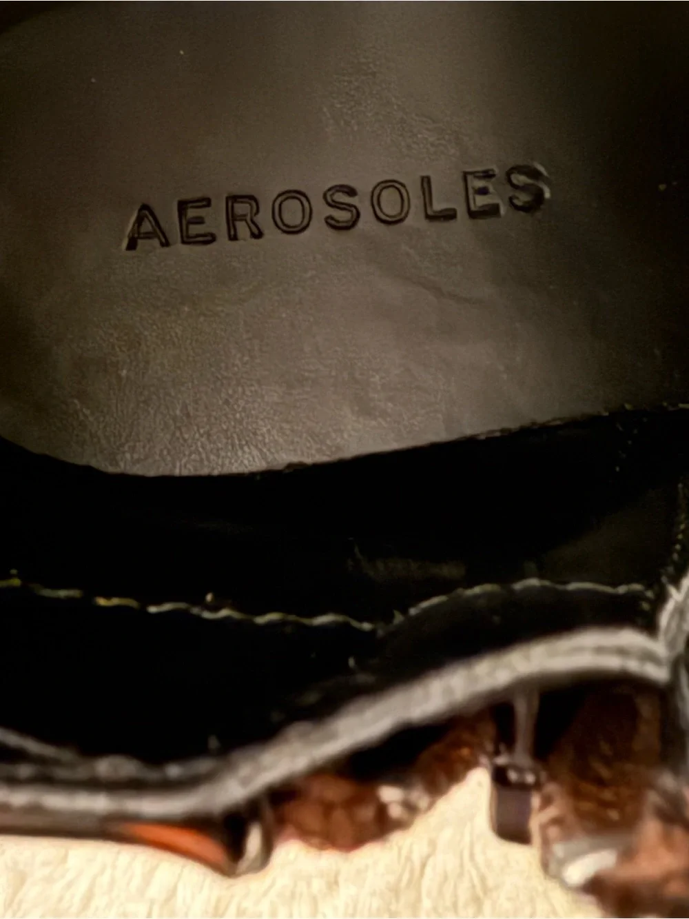 Aerosoles Spencer Tortoiseshell Rain Boots Women 7M Ankle Zip Waterproof NWOB